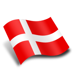 Danmark Denmark Flag